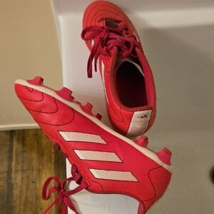 Adidas Kids Youth Pink Soccer Cleats